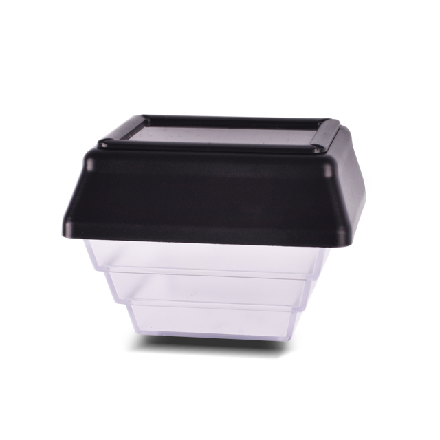 2211-D7 BL Black Plastic Environmental Solar Wall Light