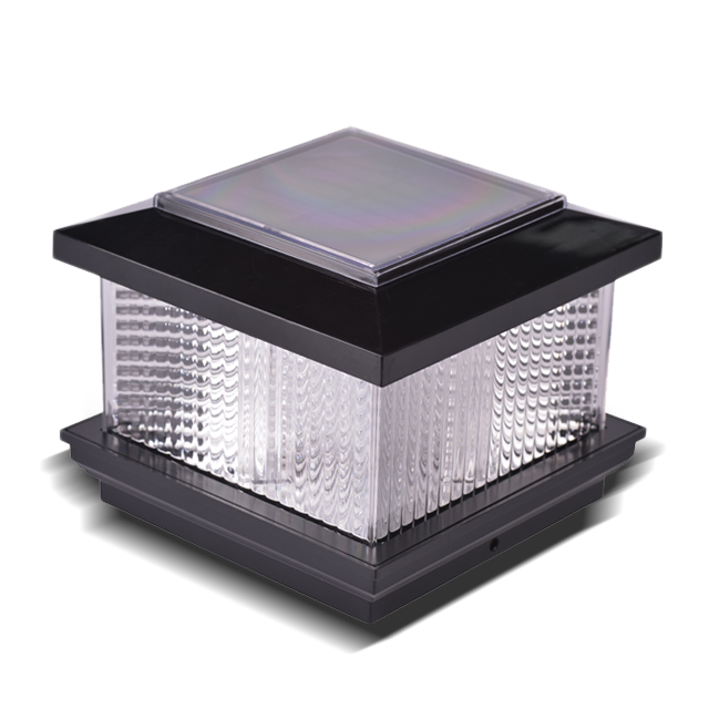 2211-F BL Home Fence Square Post Cap Light 150x150x121MM