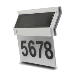 2211-N1 Solar House Number Wall Light 50x32x100MM