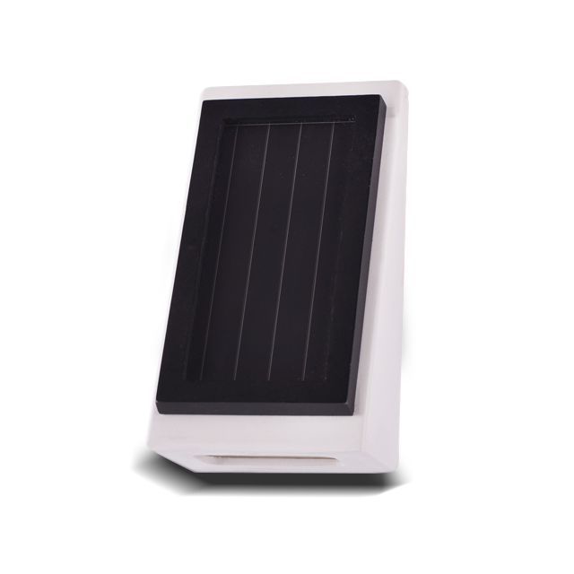 2211-W4-W4S White Outdoor Waterproof LED Solar Wall Light