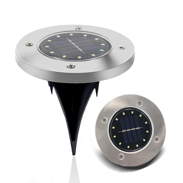NBL-SDL-3 LED Landscape Ground Solar Path Lights 115x115x126MM