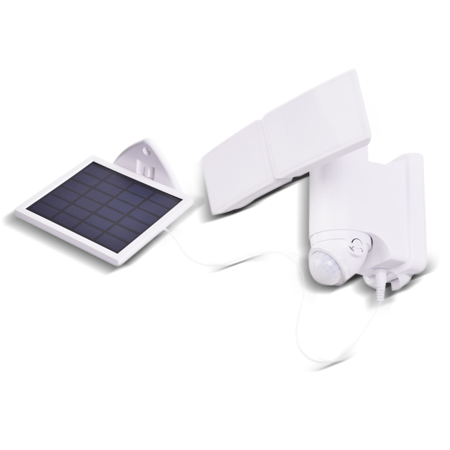 NSL-01-4 White Outdoor Decorate Camping Solar Wall Light