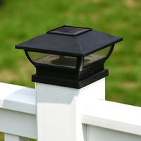 2211-NP3 BL Waterproof Garden Wireless Post Cap Light