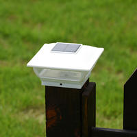 2211-NP3 WH Outdoor Wireless LED Plastic Post Cap Light
